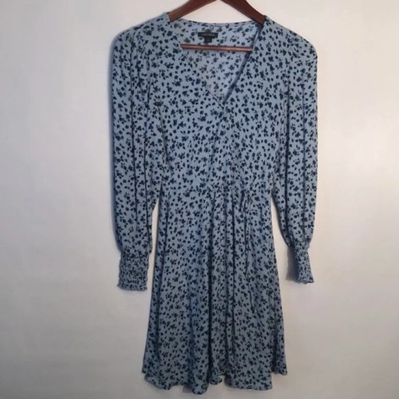 Wild Fable floral faux wrap dress szXS - Picture 4 of 11